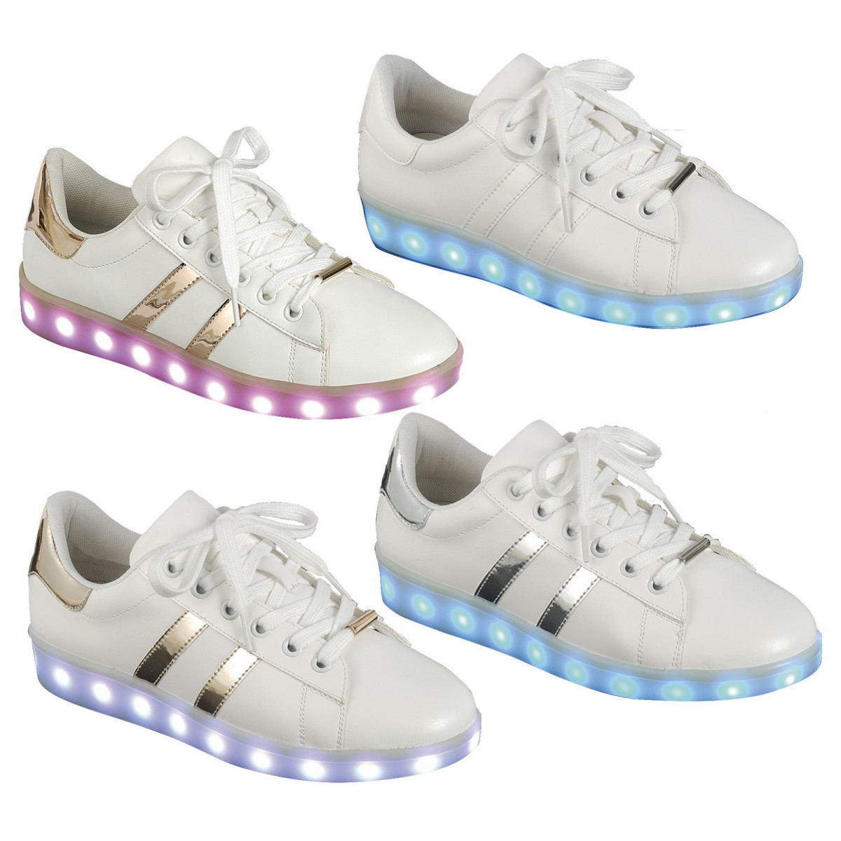 LED sneakers Color black - SINSAY - 7497R-99X