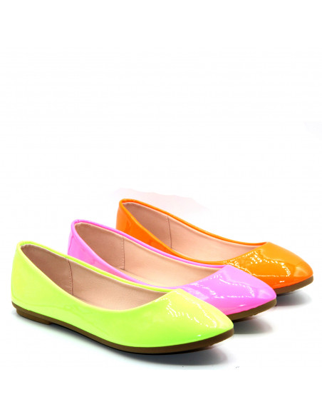 Schoenen damesschoenen Instappers Balletschoenen Women Fashion Round Toe Neon Colors Suede Flats Shoes 